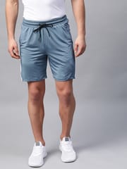 Alcis Men Solid Slim Fit Sports Shorts - Quick-Dry