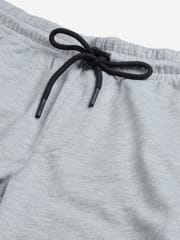 Alcis Men Grey  Black Colourblocked Training Track Pants - Quick-Dry