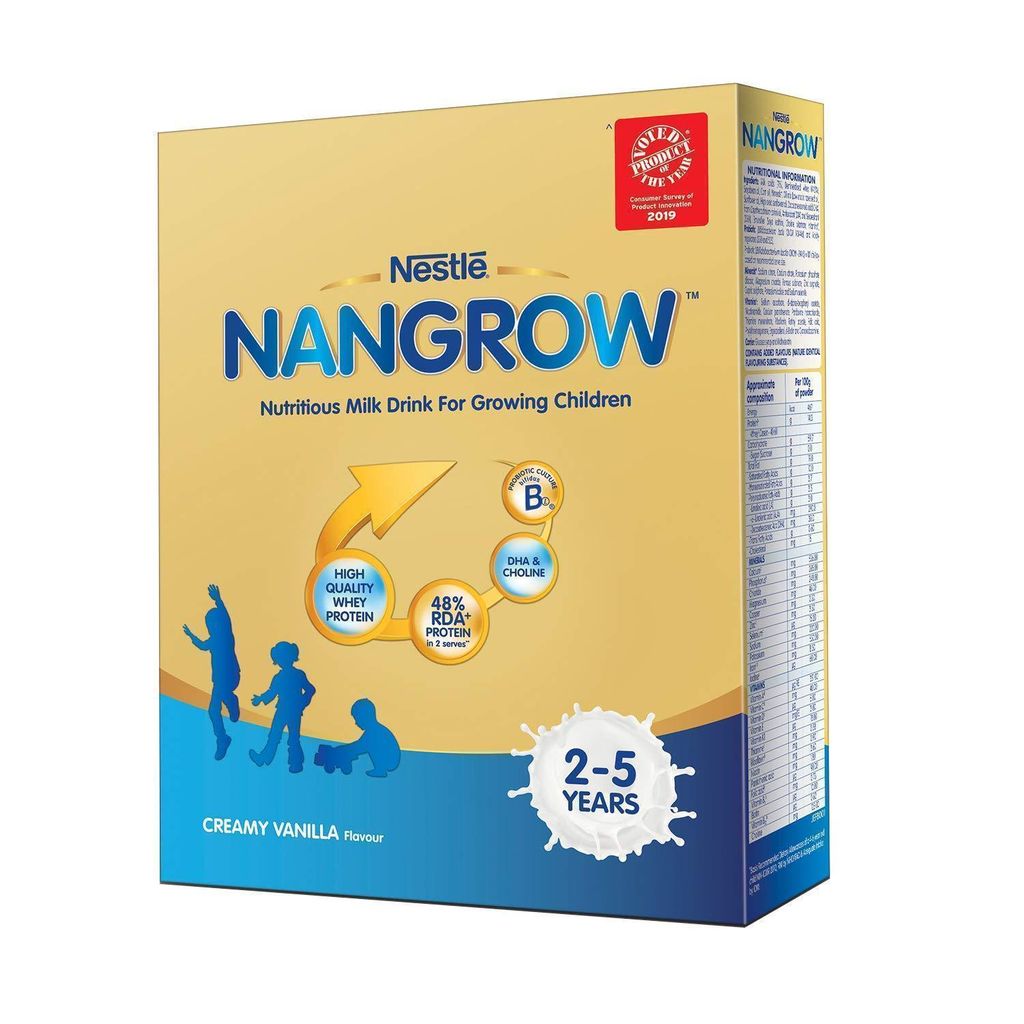 Nestle Nangrow Vanilla (for 3-6 Years)(400 Gm)