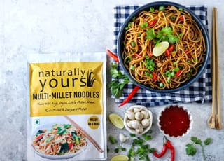 Naturally Yours Multi-Millet Noodles 180g (Pack of 3)